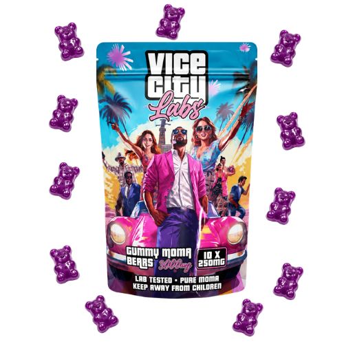 250MG MDMA Gummy Bears - Grape Lemonade - Vice City Labs