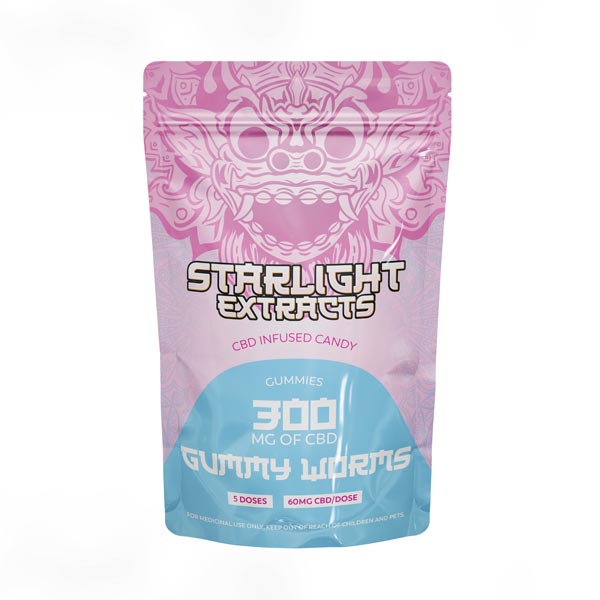 Gummy Worms starlight cbd gummies