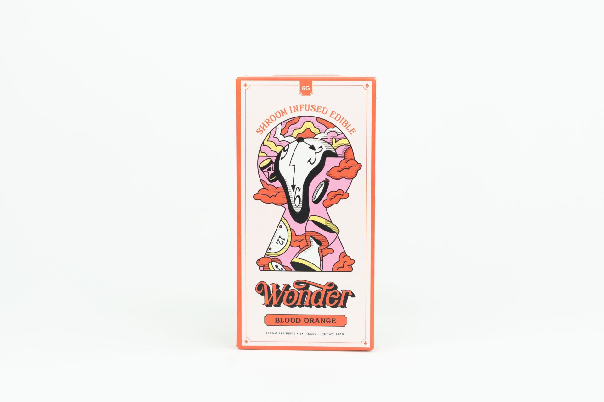 Wonder Psilocybin Chocolate Bar – Blood Orange