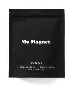 My Magnet Rocky – 10mg Levitra - 45mg Viagra - 15mg Cialis |