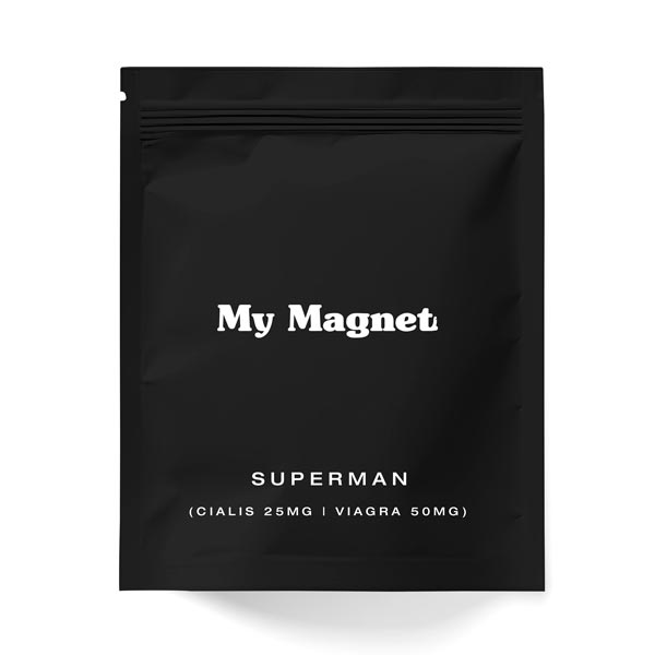 Superman Cialis 25MG Viagra 50MG My Magnet